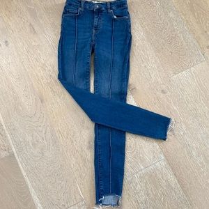 Free People raw edge Jean